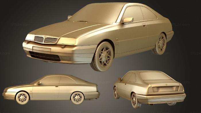 Vehicles (Lancia K coupe 1998, CARS_2206) 3D models for cnc